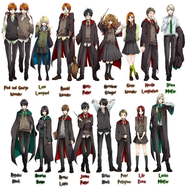 picture Harry Potter Anime Drawings harrypotter anime drawing image by hopency