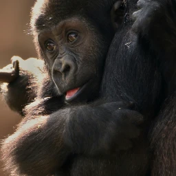 wppzoo baby gorilla photography nature